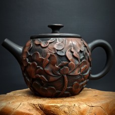 Чайник глиняный  Лотосовый пруд , 200 мл