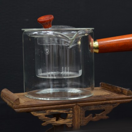 Чайник с деревянной ручкой, 450 мл