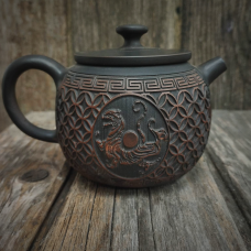 Чайник глиняный "Китайский Дракон", 230 мл